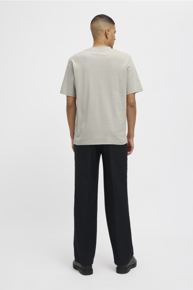 JPRBLACHAD BRANDING SS CREW NECK TE 12259357 SILVER LINING